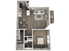 The Link at Cherry Creek One Bedroom One Bathroom Floor Plan
